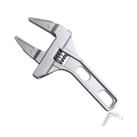 Adjustable Wrenches Open-End Wide Jaw Spanners Wrenches | 9-70mm | Ultra-Thin Shifting Spanner Shank Plumber Bathroom Hand Tool for Bathroom/Washbasin/Tube Nut Disassembly, Black, (dsadsa)