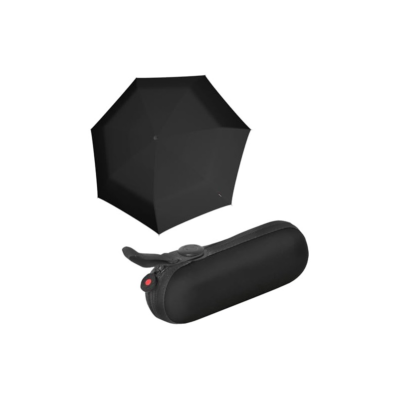 Knirps Pocket Umbrella X1, Deep Black, umbrellae