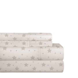 Pointehaven 200STRDNSSTX Sheet Set, Twin XL, Stars Dance