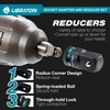 LIBRATON 20PCS Socket Adapter and Reducer Set, Impact Socket Adapters,