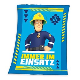 Herding Fireman Sam Fleece Blanket 130 x 170 cm 100% Polyester Fleece