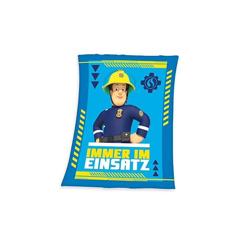 Herding Fireman Sam Fleece Blanket 130 x 170 cm 100%