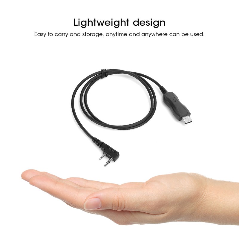 Walkie Talkie Programming Cable USBK Free Drive Good Compatibility Supplies