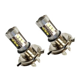 LEDS For Ski-Doo Snowmobiles 80W LEDs Super White Headlights Bulbs
