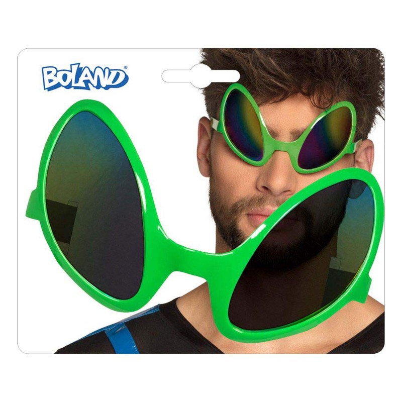 Boland - Party glasses, for adults, plastic, fun glasses, without
