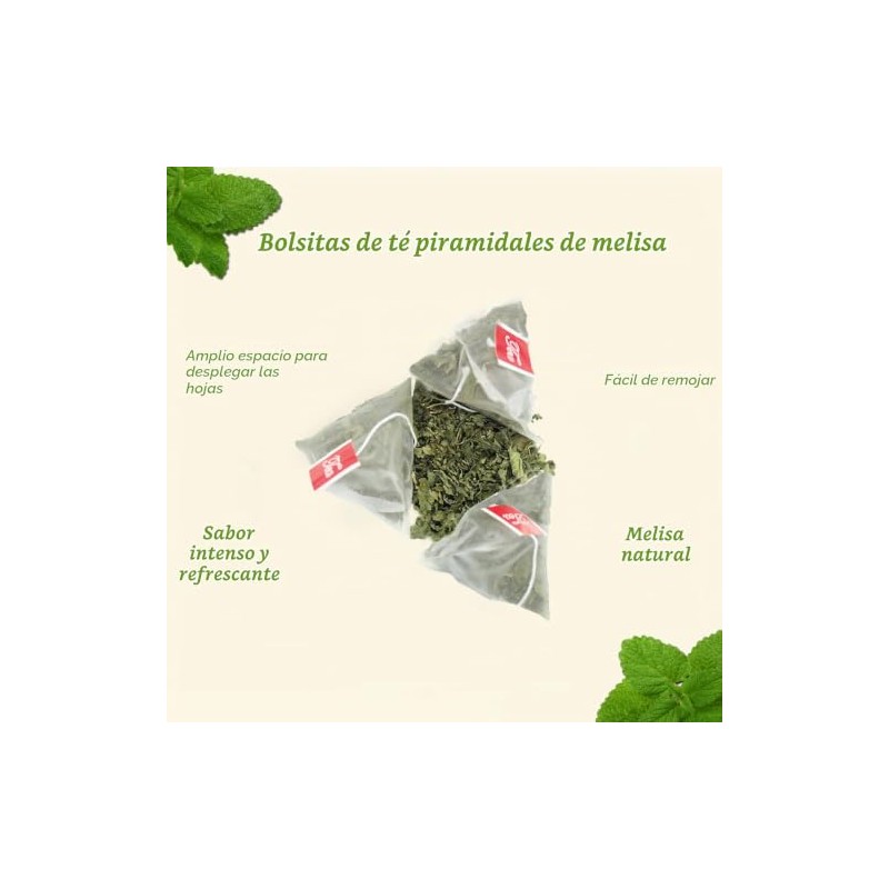 Jarteela Té De Melisa, 1.5 G X 60 Unidades -