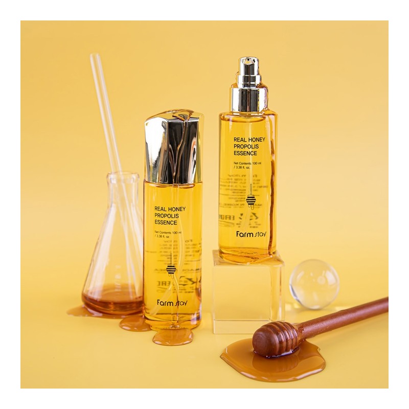 Smooth skin with honey glow coating 3 types of real