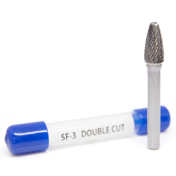 Benchmark Abrasives Tree Shape Round Nose Premium Double Cut Tungsten