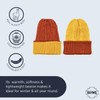RAYMIS Reversible Alpaca Wool Hat | Alpaca Men Beanie |