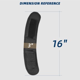 AMYIPO Luggage Duffel Bag Shoulder Pad Laptop Adjustable Shoulder Strap for Duffel Bag Strap Computer Bags Case (Pad - 1 pcs)