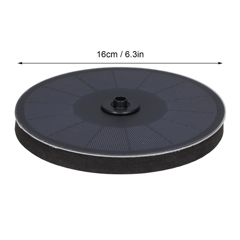 Solar Bird Bath Fountain Water Pump Decoration for Gardens Pools