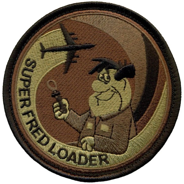 USAF 9th AIRLIFT SQUADRON – SUPER FRED LOADER PATCH -