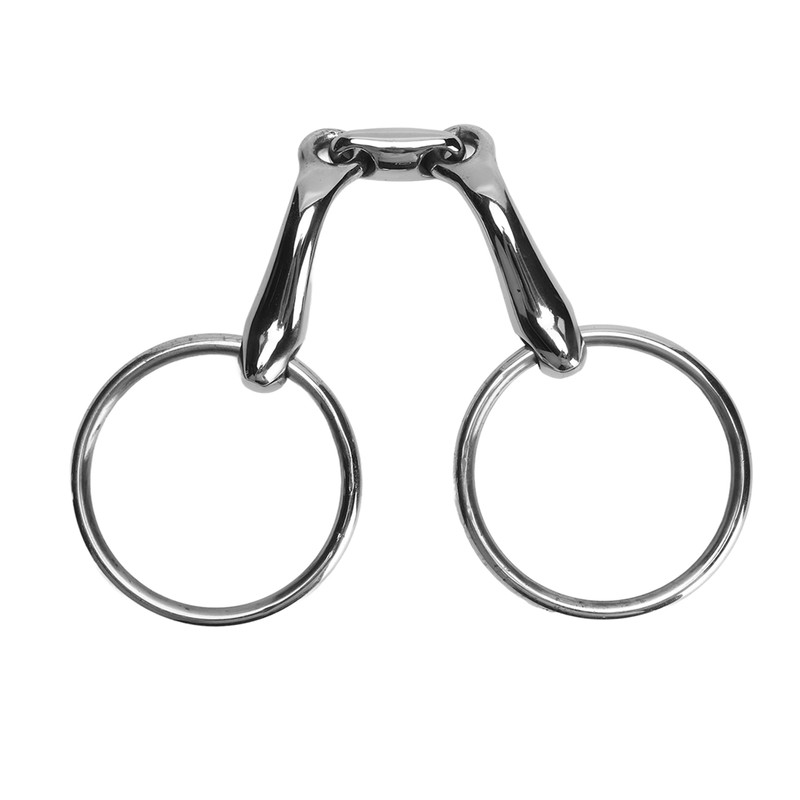 O Ring Horse Bits Flexible Linking Polished Stainless Steel Horse