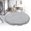 Baby Play Mat Round Shape Carpet Soft Cotton Decoration Crawling