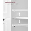 VASAGLE Bathroom Floor Storage Cabinet, Freestanding Bathroom Storage Unit with