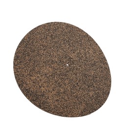 Turntable Cork Slipmat, Record Mat Pad Cork Non‑Slip Anti‑Static Turntable Platter for 12 inch LP Records, Diameter 300mm, Thickness 3mm