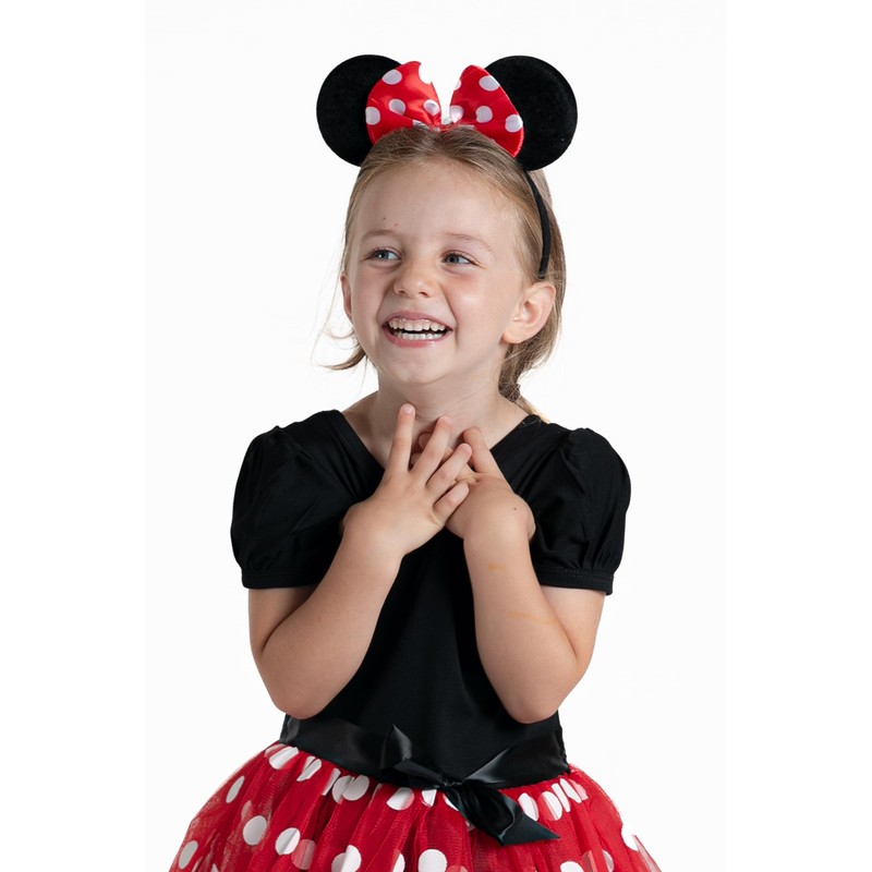 Ciao - Polka Dots Mouse Disguise Kit (Tutu Skirt, Tiara
