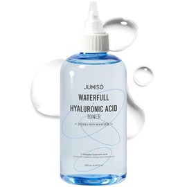 JUMISO Waterfull Hyaluronic Acid Toner 250ml con CICA - Tnico Facial Hidratante con 7 Complejos de cido Hialurnico y Ceramidas - Hidrata, Refresca y  
