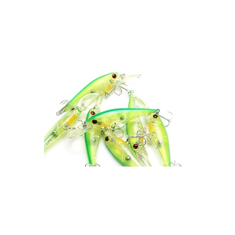 Lucky Craft Bevy Shad 60 SP Wobbler Beams Green