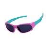 2Pack Kids Sunglasses for Boys Girls With Strap, Flexible Frame