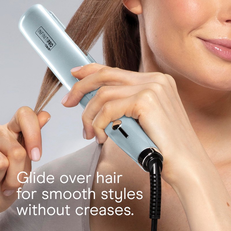 INFINITI PRO CONAIR SmoothWrap Dual Ion 1 Inch Flat Iron