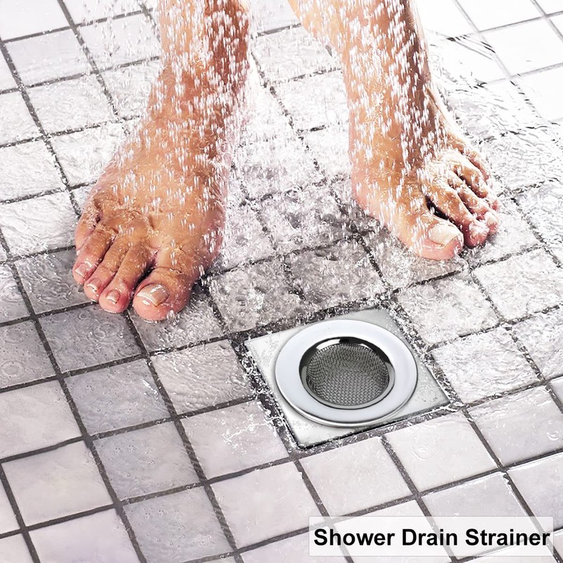 Seatery 1.50" Bathtub Strainers, Bathroom Sink Strainers, Shower Drain Hair
