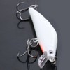 3D Minnow Luminous Fishing Lure Bass Crankbait Hooks 8.2cm 8g