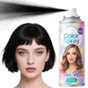 Temporary Black Hair Color Spray – 1-Day Washable Hair Color