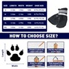 NeuWee Dog Shoes Paw Protector (Black, S)