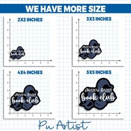 Shadow Daddy Book Club Sticker Fantasy Romance Sticker Booktok Sticker Laminated Bookish Sticker Book Lover Fantasy Book Club