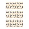 30PCS 6 Sided Number Dice 15.5mm Multiple Of 2 Number