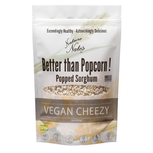 Nature Nate's LLC Nature Nate's LLC Vegan Cheezy Popped Sorghum