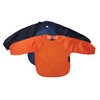 Sleeved Wonder Bib, Sz Small, 2 pack - Orange /