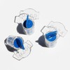 KINGCENT 100PCS Blue Plastic Meter Seal Sets Security Lock Fake
