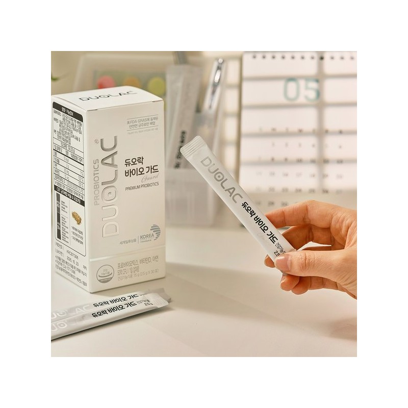 DuoLock 바이오가드 30포(30일분) 1개 / 패밀리 유산균 프로바이오틱스 BioGuard 30