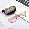 OPTOFENDY Folding Reading Glasses for Women Men, Lightweight Spring Hinge