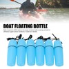 Luqeeg 6PCS Kayak Container Bottle, ABS Material, Waterproof, Secure Sealed