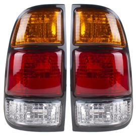 Boine Tail Light Compatible With 2000 2001 2002 2003 2004 2005 2006 Toyota Tundra Driver and Passenger Side Rear Light Brake Lamps Replaces 81550-0C010 81560-0C010 - Bulb Included