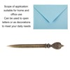HERCHR Letter Opener with Steel Handle, Rustproof, 12.8 cm, Letter