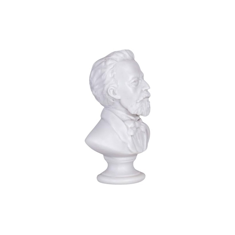 danila-souvenirs Russian Writer Anton Chekhov Marble Bust Statue Sculpture 12.5