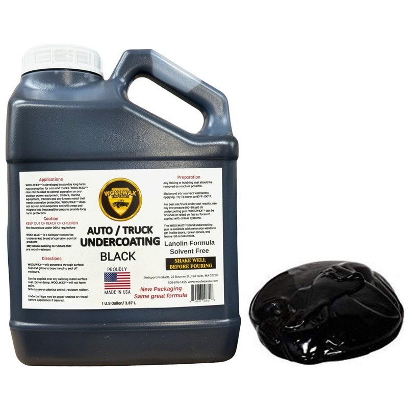 Woolwax One Gallon Auto Truck Undercoating Corrosion Inhibitor Thick Fluid