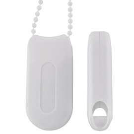 ZZLZX 2PCS Window Blind Cord Handle Tensioner, Plastic Safety Handle Tensioner Device Blinds Accessories, Cord Weight Spare for Vertical Blind, Roller Blinds, White