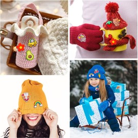 45 Pcs Acrylic Cute Pins for Backpacks, Kawaii Backpack Pins Set Cartoon Pins for Backpacks Aesthetic Christmas Pins for Girl Clothing Bag Jackets Hat Accessories (45 Assorted Styles)