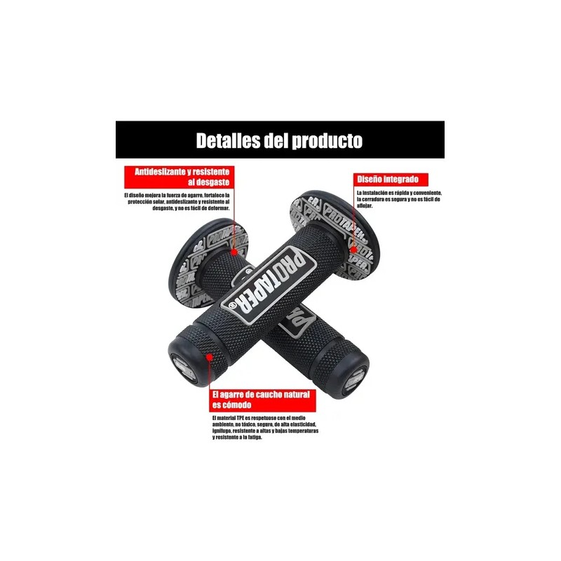 Puños Protaper Excelente Agarre Stunt Cross Para Moto 78