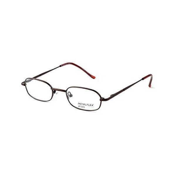 Calabria Kids Fit MetalFlex Designer Eyeglasses 1005 in Brown ;