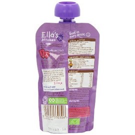 Ella's Kitchen - Stage 1 Baby Food - Sweet Potatoes, Pumpkin, Apples & Blueberries - 120g (Pack of 6)