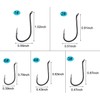 Octopus Fishing Hooks High Carbon Steel 2 Barbed Baitholder Fishhook