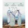 ECOHUB Lightweight Running Hydration Vest, Reflective Hydration Backpack with 2L