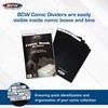 BCW Comic Dividers - 25 Pack | Archival Polyethylene Plastic
