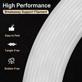 Breakaway Filament Support Filament Break Away 50g for 3D Printing Filament Like PETG ABS PA Nylon ASA PC PPS
